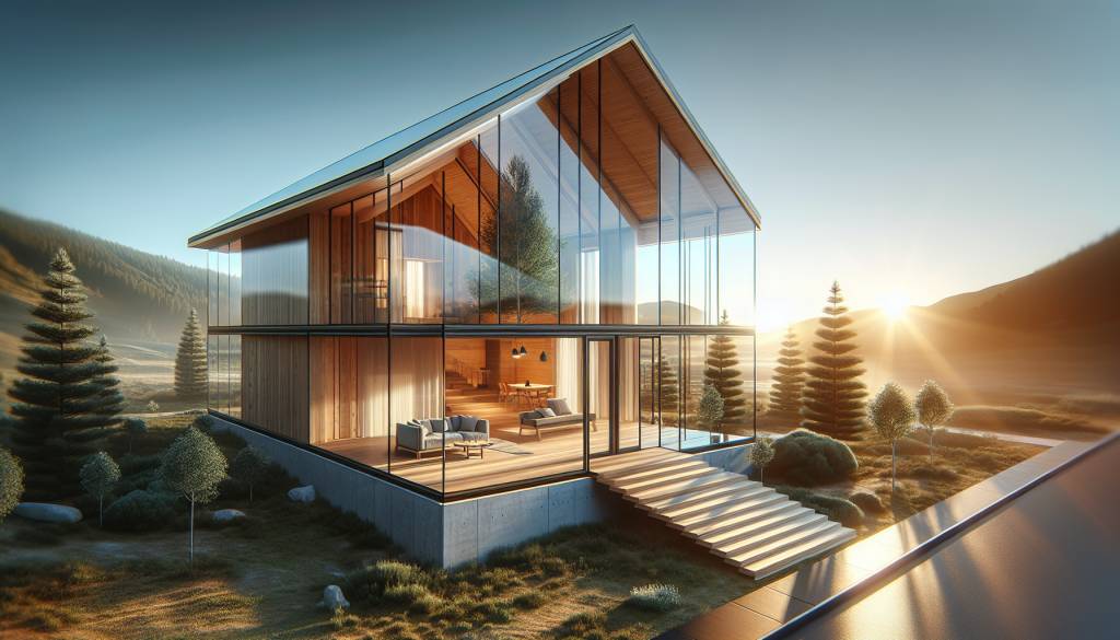 Alliance nature et transparence : la tendance des maisons bois verre