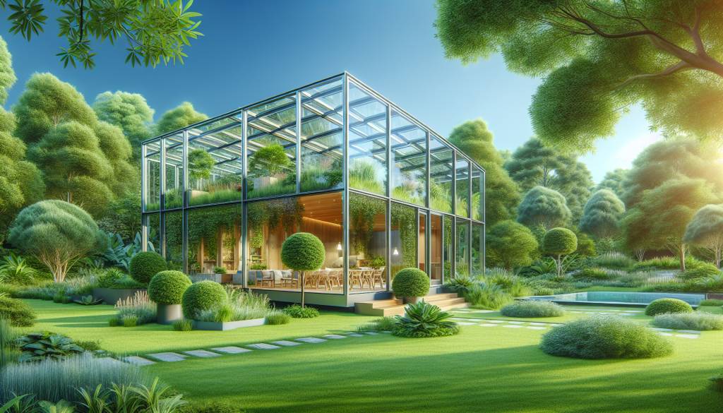 Eco-construction et modernité : la maison verre contemporaine comme modèle