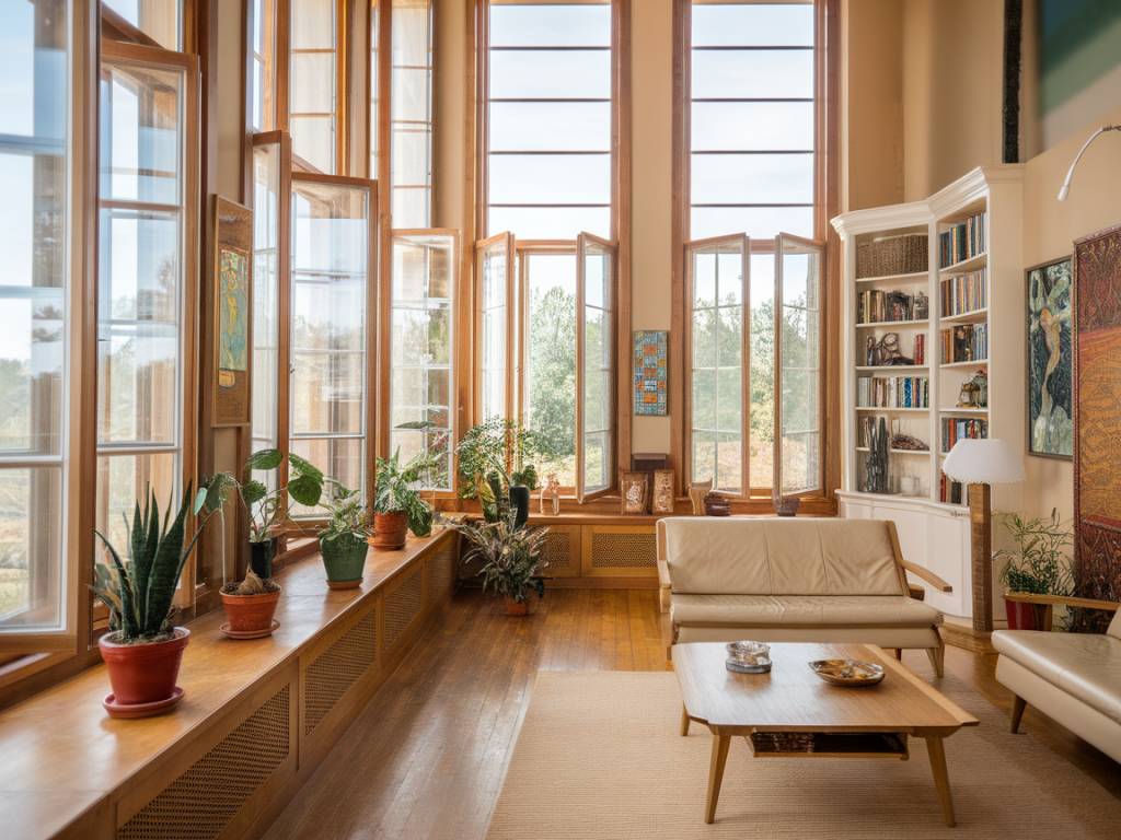 « La fenêtre toute hauteur : maximiser la lumière naturelle et sublimer votre intérieur »